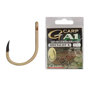 Carlige Gamakatsu A1 G-Carp Specialist X Camou 10buc/pac
