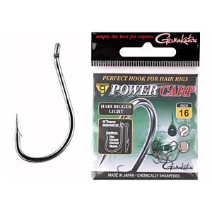 Carlige Gamakatsu Power Carp Hair Rigger Light