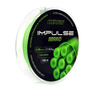 Fir Impletit Impulse 8Braid Nevis Fluo Green 100m