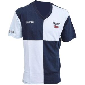 Tricou Sensas Harlequin Navy & Light Blue Tee XL