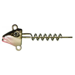 Jig Illex Head Gunki G`Fish Screw Natural Black 5g