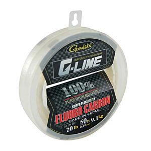 Fir Fluorocarbon Gamakatsu G-Line 50m 0.40mm 20lbs