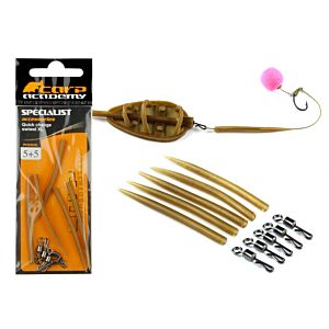 Agrafa Rapida Cu Tub Silicon 5,5cm Carp Academy