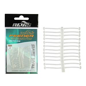 Opritoare Fir de Par din Silicon Nevis L Bait Link, 48buc/plic