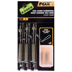 Montura Fox Edges Submerge Kwik Change Heli Rigs Camo 75cm