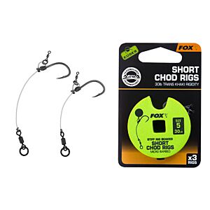 Carlige Legate Fox Edge Armapoint Stiff Rig Beaked Chod Rigs S7 Short 25lbs 3buc/pac
