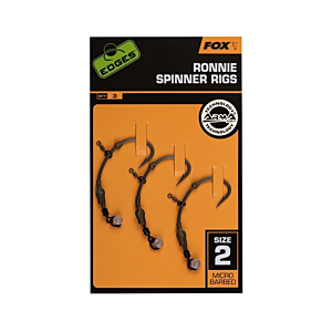Montura Fox Ronnie Rig Carlig Medium Curve Shank Nr.5 3buc