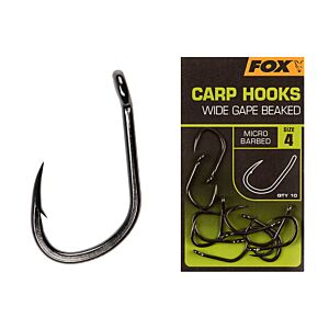 Carlige Fox Wide Gape Beaked 10buc/plic