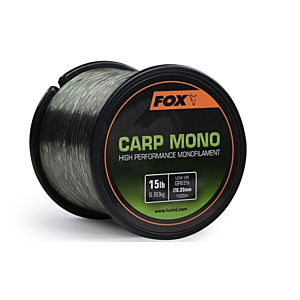 Fir Monofilament Fox Carp Mono Low-vis Green 1000m 0.30mm