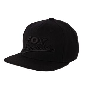 Fox Black Camo Snap Back Speci