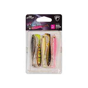 Shad Fox Rage Slick Shad UV 7cm Mixed Colours