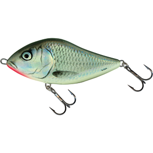Vobler Salmo Slider Floating 10cm 36g Holographic Grey Shiner