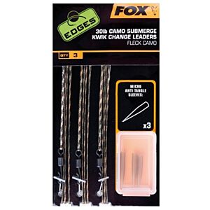 Montura Fox Edges Leadcore Leaders Fleck Camo 75cm/40lb