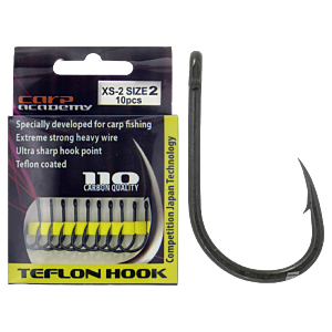 Carlige Carp Academy Teflon Hook XS-3 Nr.8