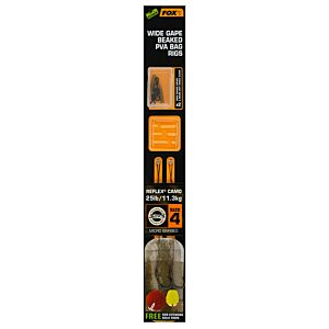 Montura Fox Edges Wide Gape Beaked PVA Bag Rigs 4/25lb