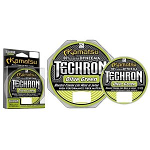 Fir Multifilament-textil  Konger Techron Olive 10m-100m