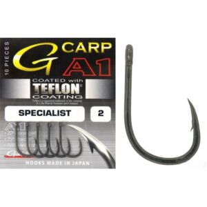 Carlige Gamakatsu G-Carp A1 Specialist X T/C Nr.8 10/pac