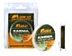 Fir Textil Carp Academy Karma Hooklink 20m 15lbs Brown
