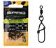 Agrafa Spro Snagless + Vartej 10/pac Negru Nr.0+10