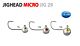 Micro Jig Spro Cu Carlig Gamakatsu Nr.4 1.5g