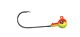 Jig Spro Cu Carlig Gamakatsu 5/0 5pac. 7g Rosu/Galben