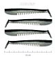Shad Nevis Impulse 10cm 4/pac Negru-Argintiu