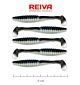 Shad Reiva Zander Power 8cm 5buc/pac. Negru-Argintiu