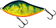 Vobler Salmo Slider Floating 10cm 36g Real Hot Perch