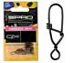 Agrafa Spro Snagless Snap 10/pac Negru Nr.000